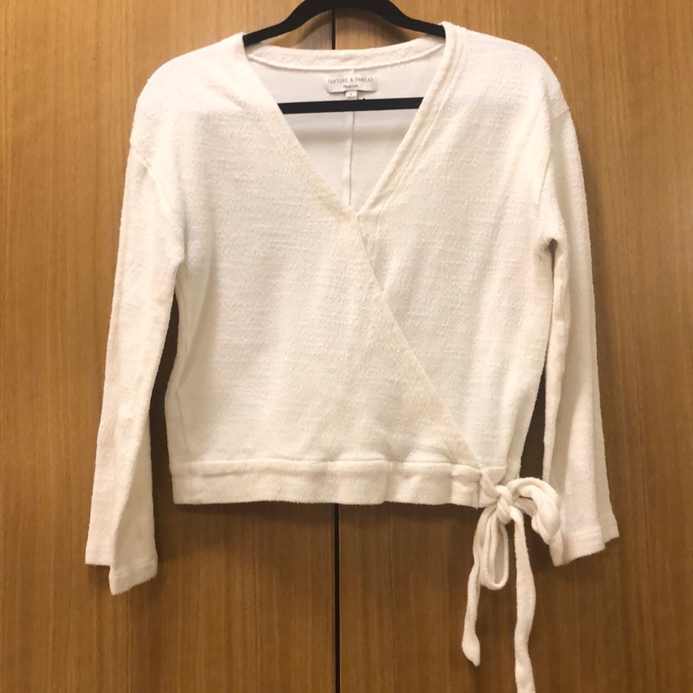 Madewell side-tie top